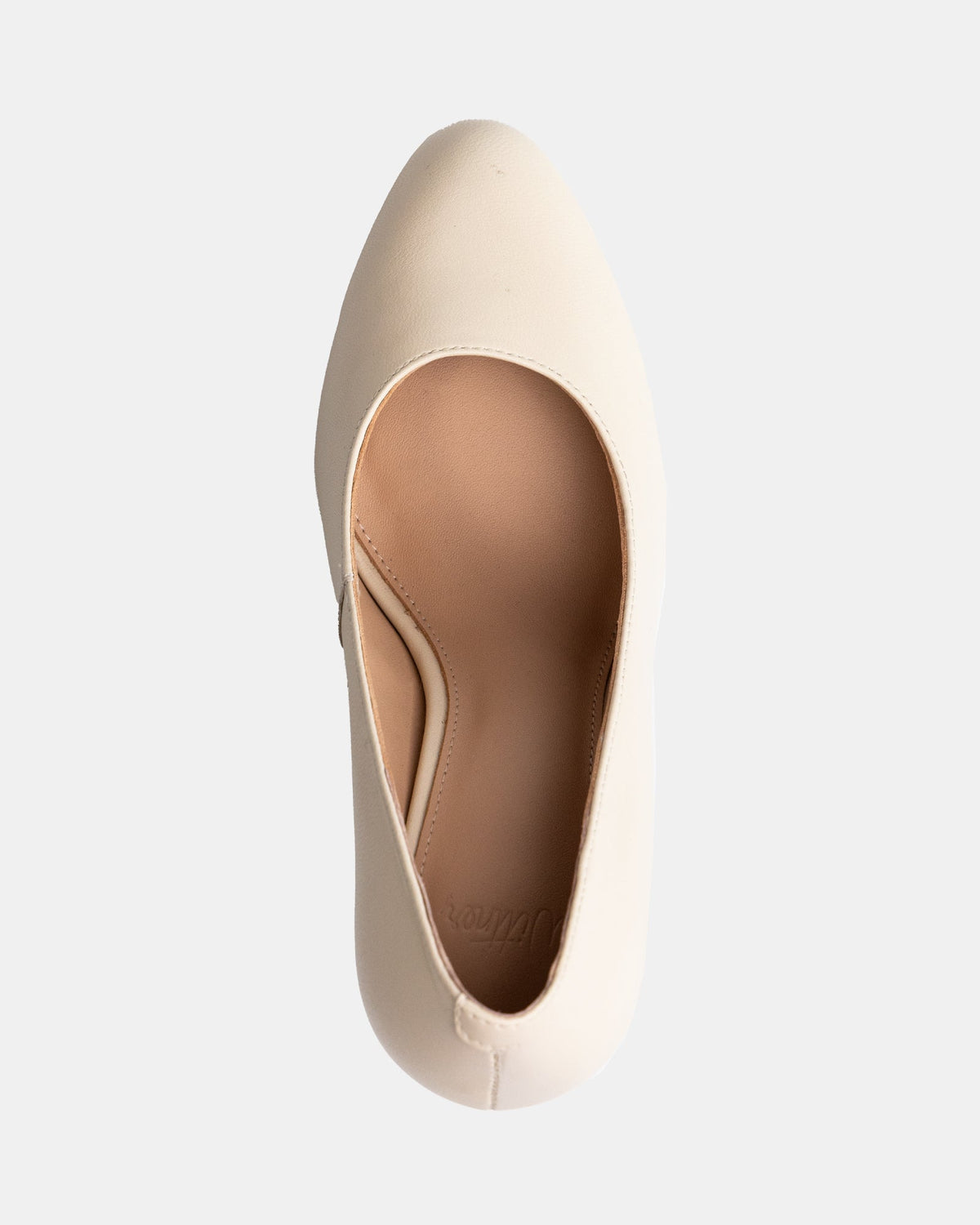 Tash Vintage Ivory Leather