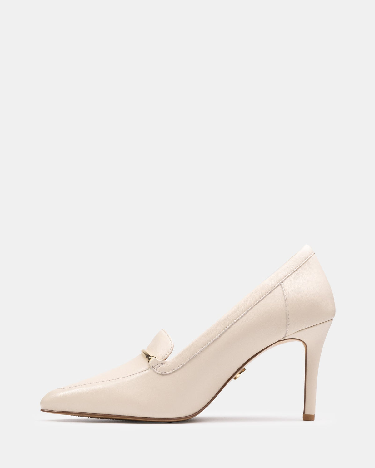 Rylan High Heels Vintage Ivory Leather