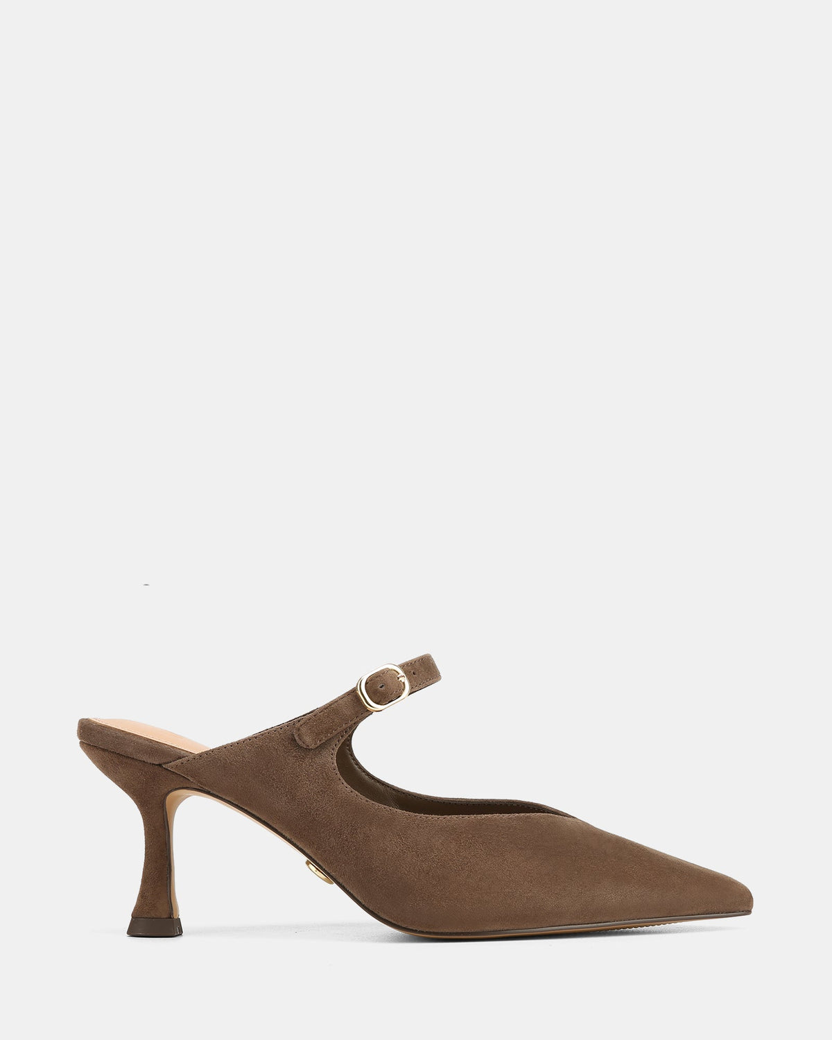 Lucille Mid Heels Mocha Brown Suede