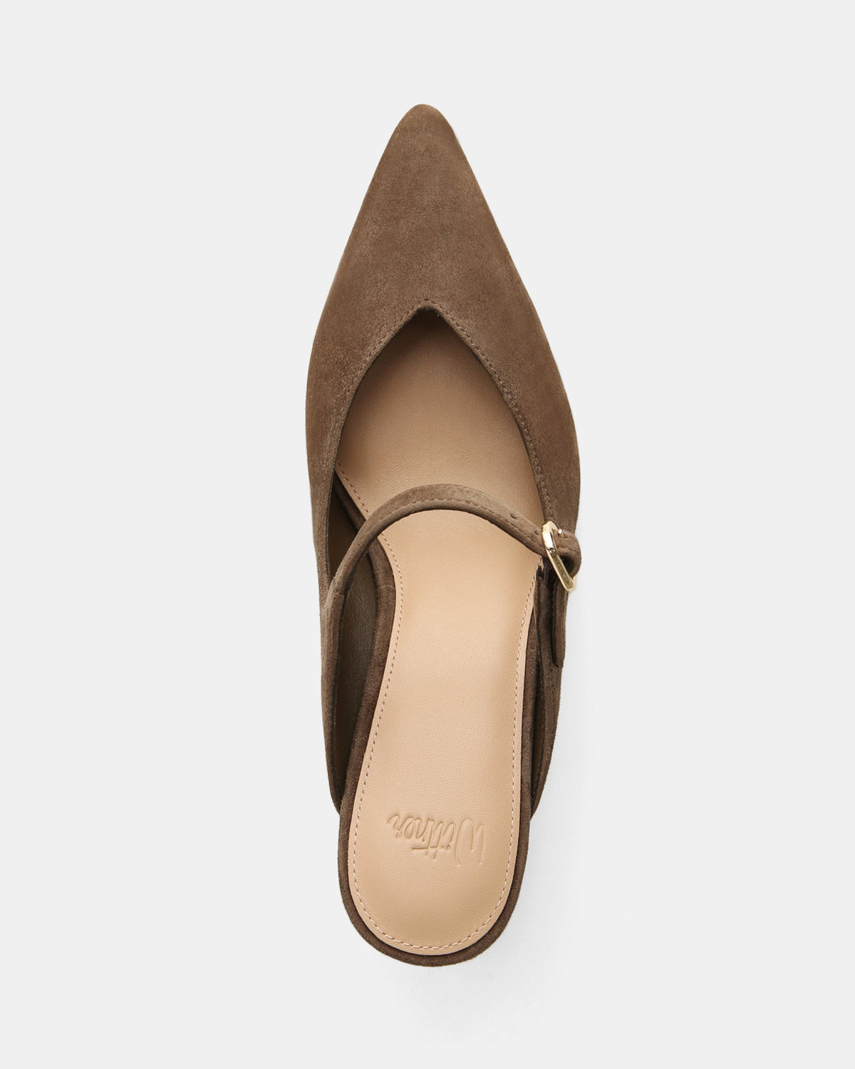 Lucille Mid Heels Mocha Brown Suede