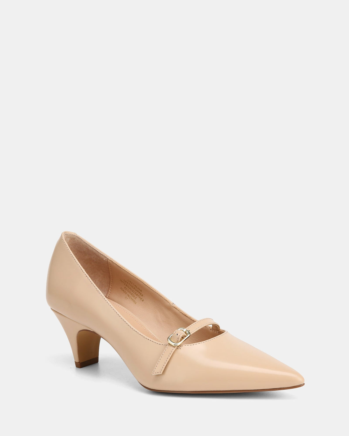Gretalina Mid Heels Bisque Leather
