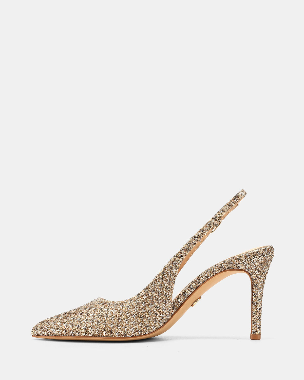 Riker High Heels Metallic Textile