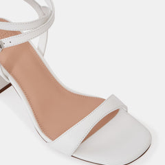 Colette Optic White Leather