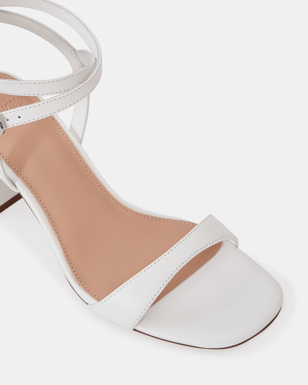 Colette Optic White Leather
