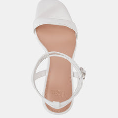 Colette Optic White Leather