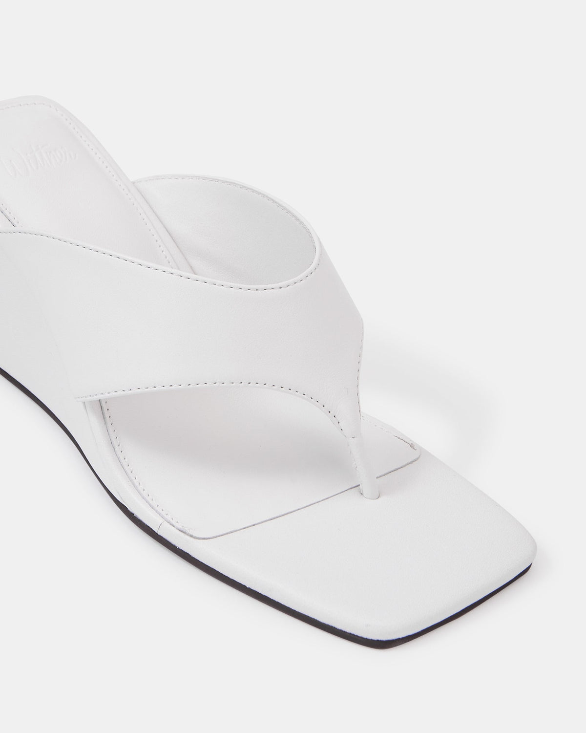 Perri Optic White Leather
