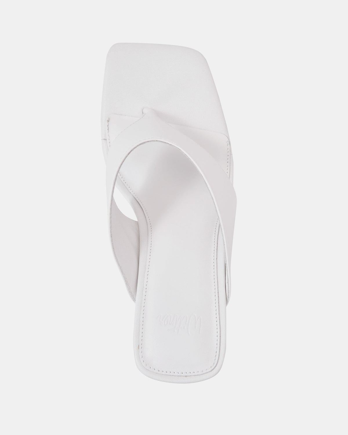Perri Optic White Leather