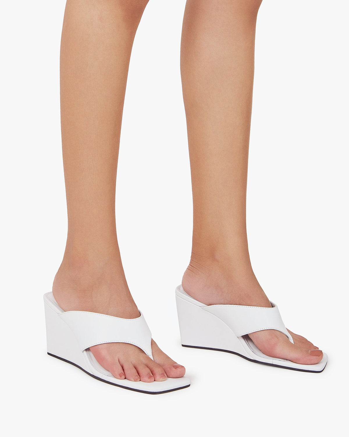 Perri Optic White Leather
