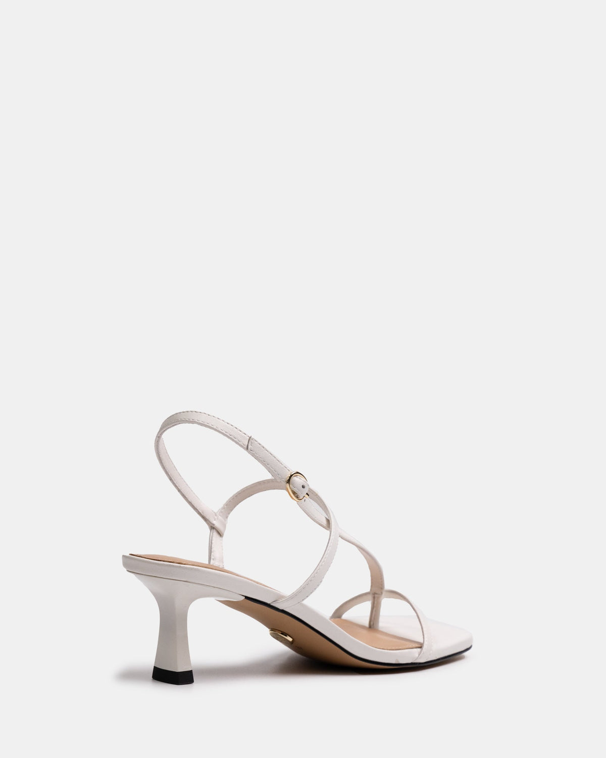 Koda Low Heel Off White Leather