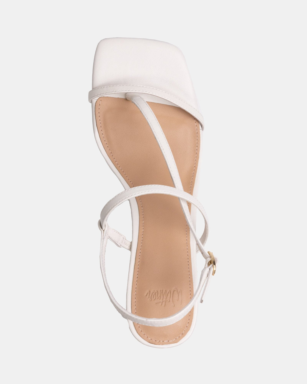 Koda Low Heel Off White Leather