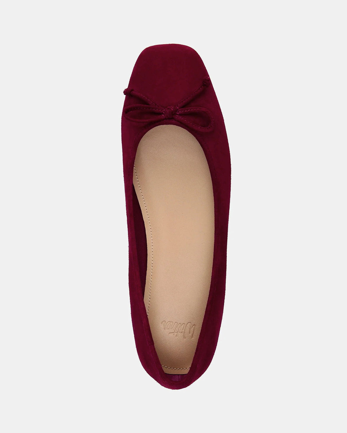 Armenia Casual Flats Berry Suede