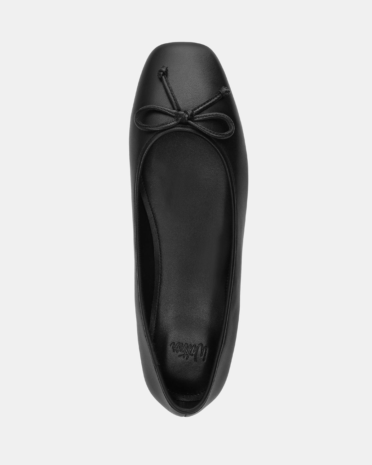 Armenia Casual Flats Black Leather