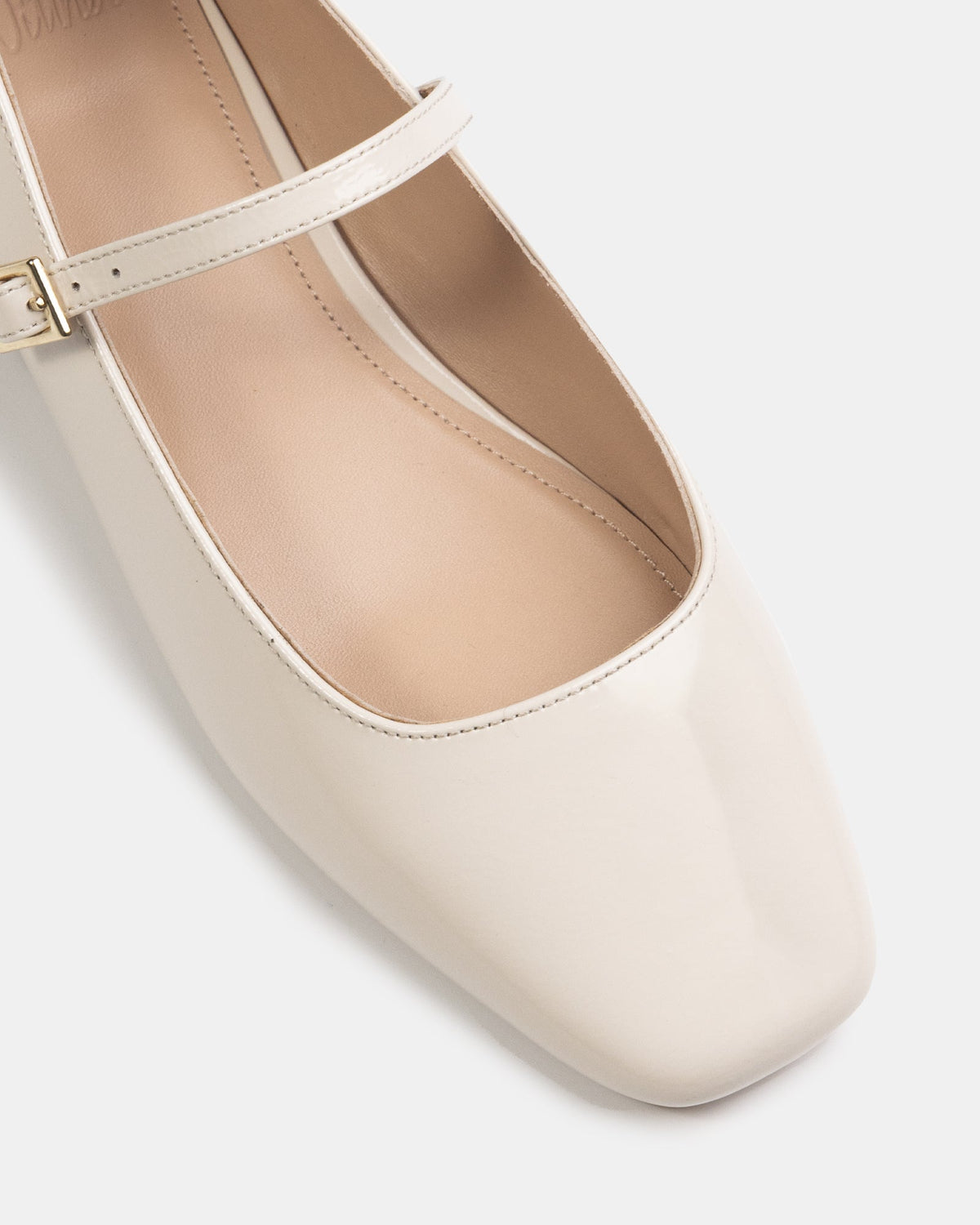 Aria Mary Jane Vintage Ivory Patent