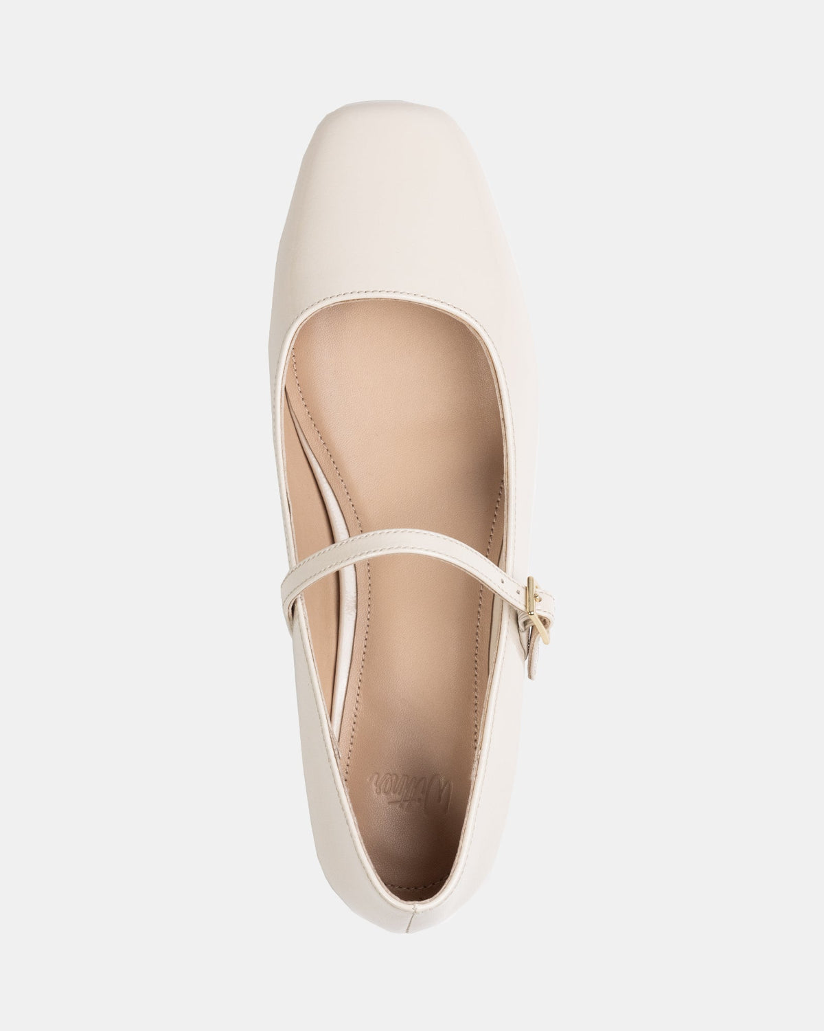 Aria Mary Jane Vintage Ivory Patent
