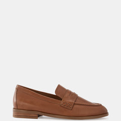 Alexandra Loafers Burnt Almond Leather