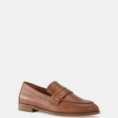 Alexandra Loafers Burnt Almond Leather