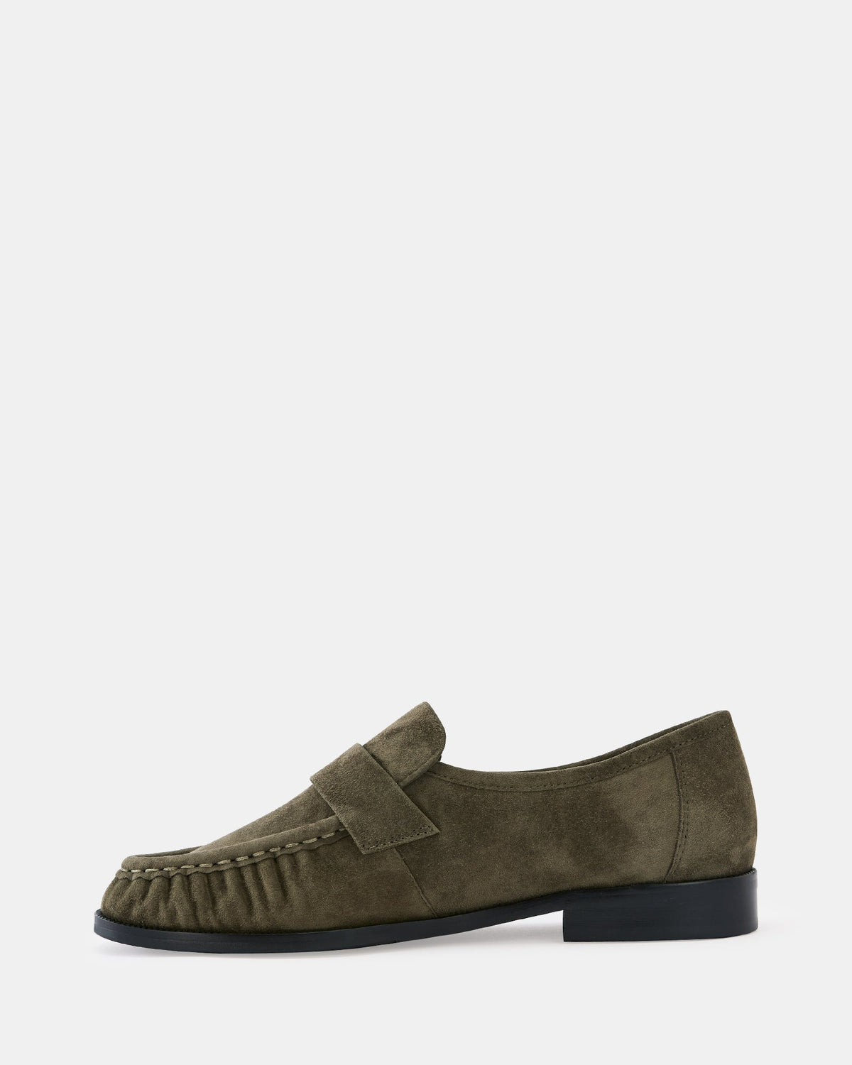 Adriel Loafers Olive Green Suede