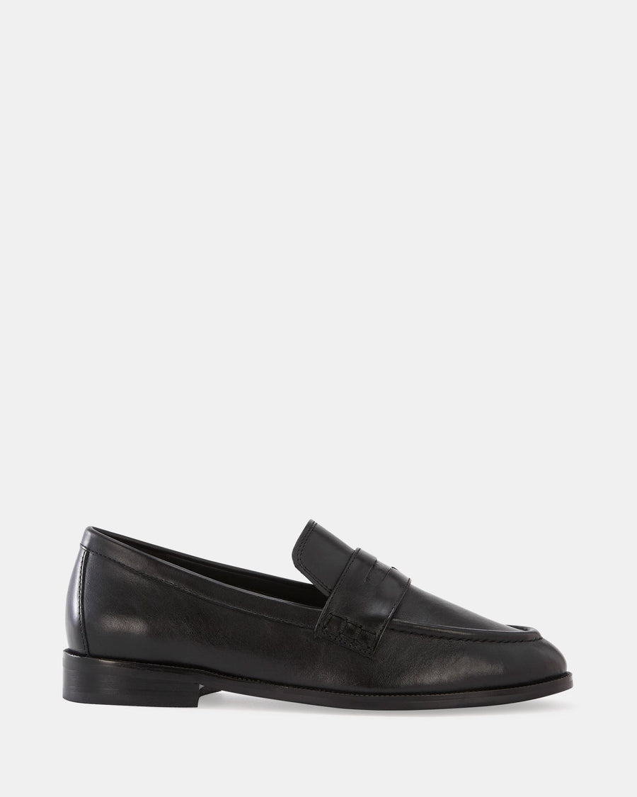 Alexandra Loafers Black Leather