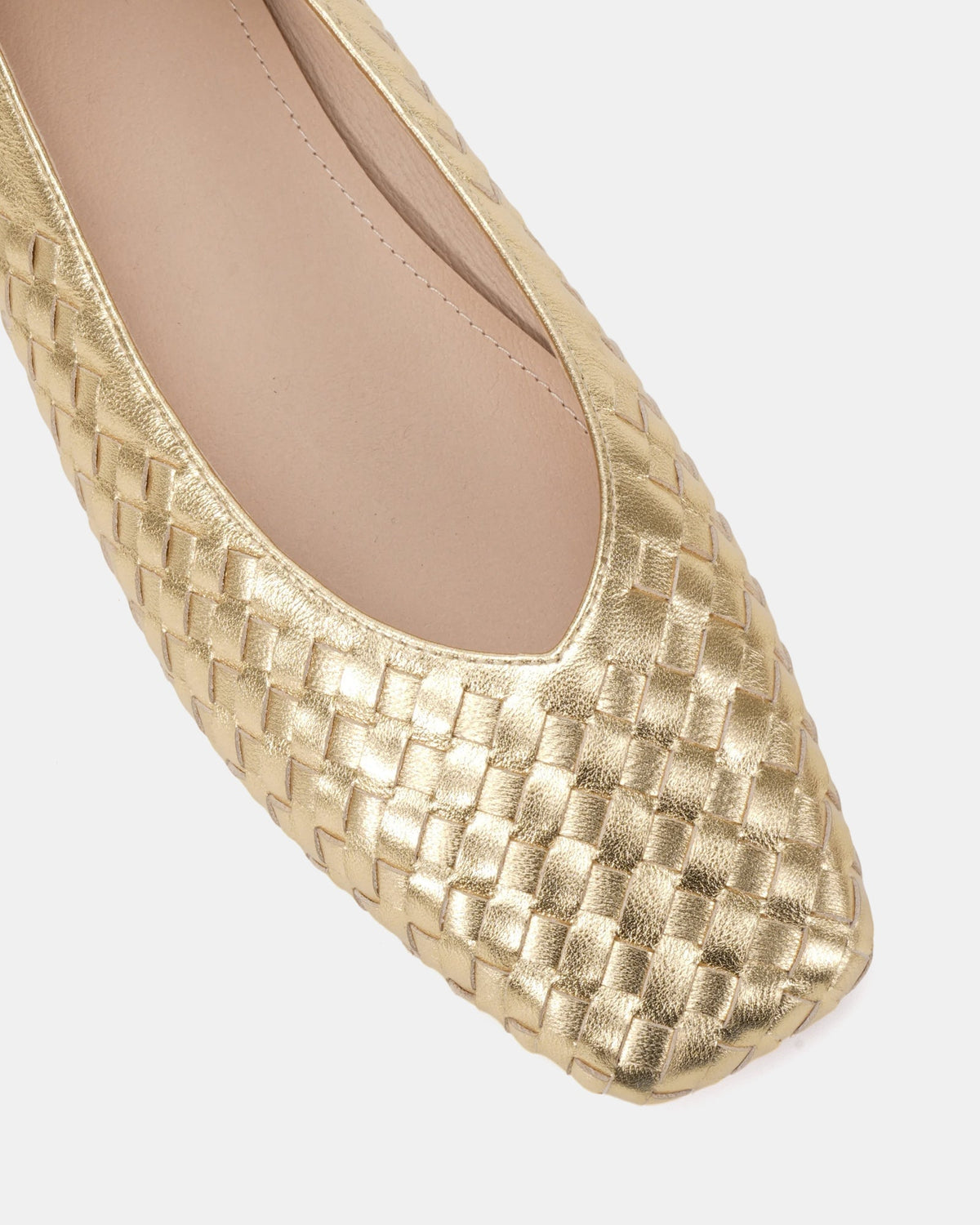 Berty Slip On Gold Leather