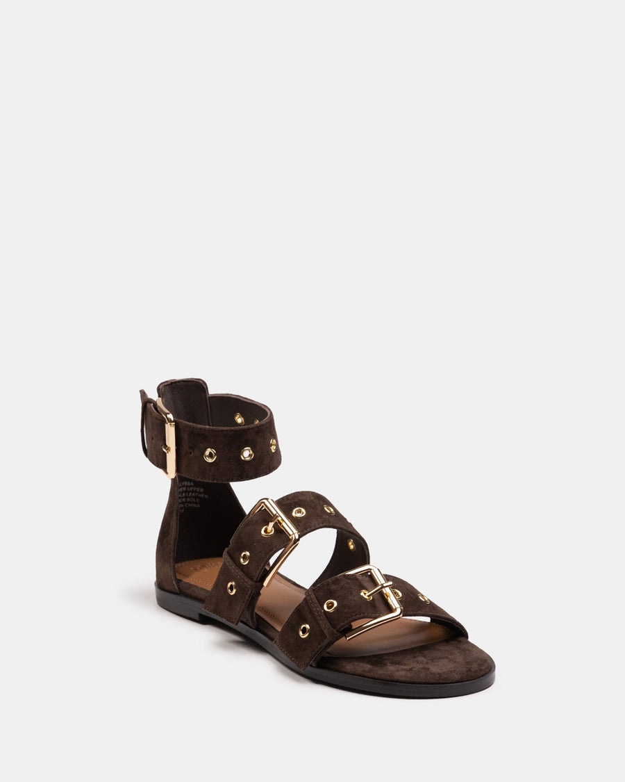 Elyssa Espresso Suede
