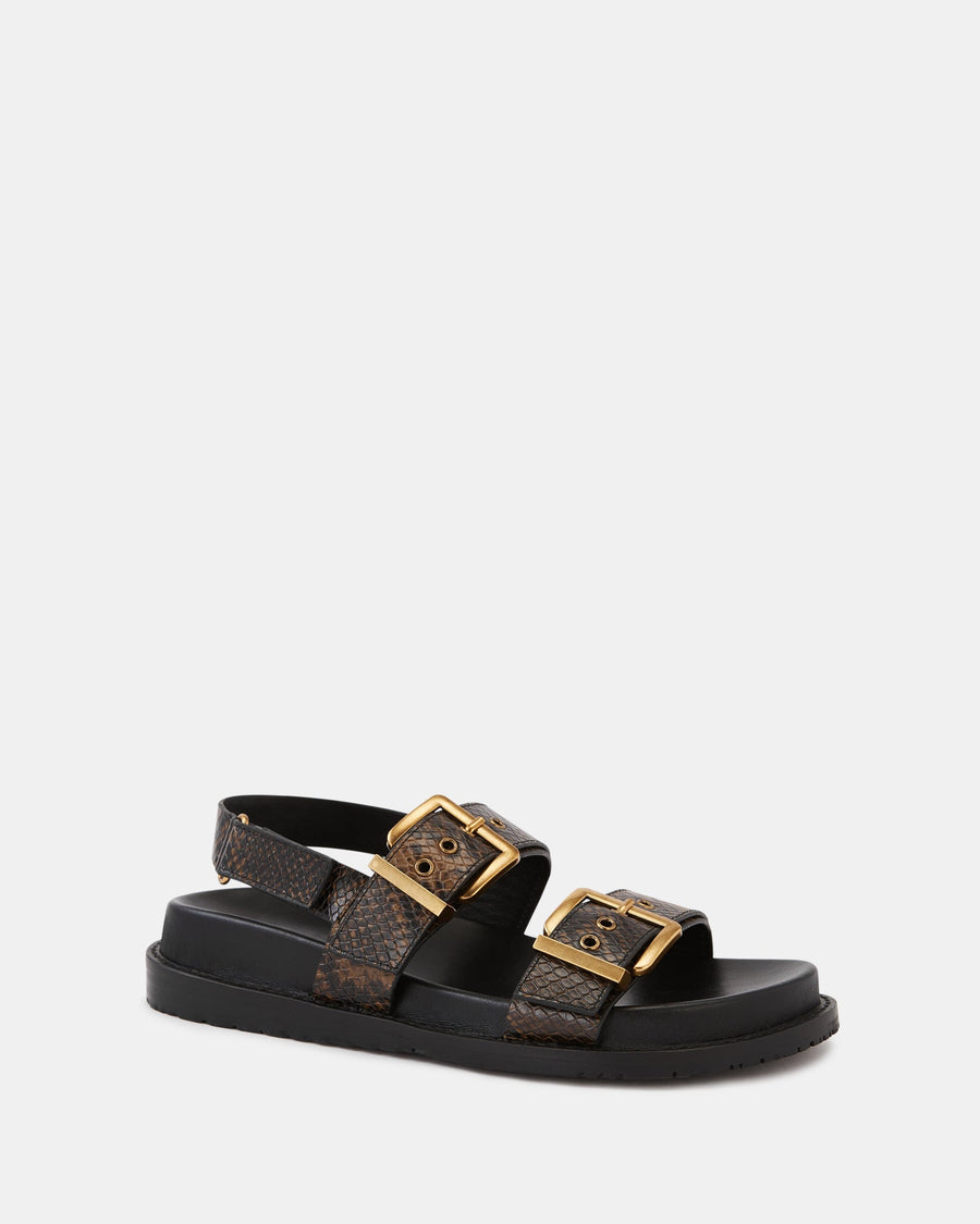 Archie Snake Emboss Leather