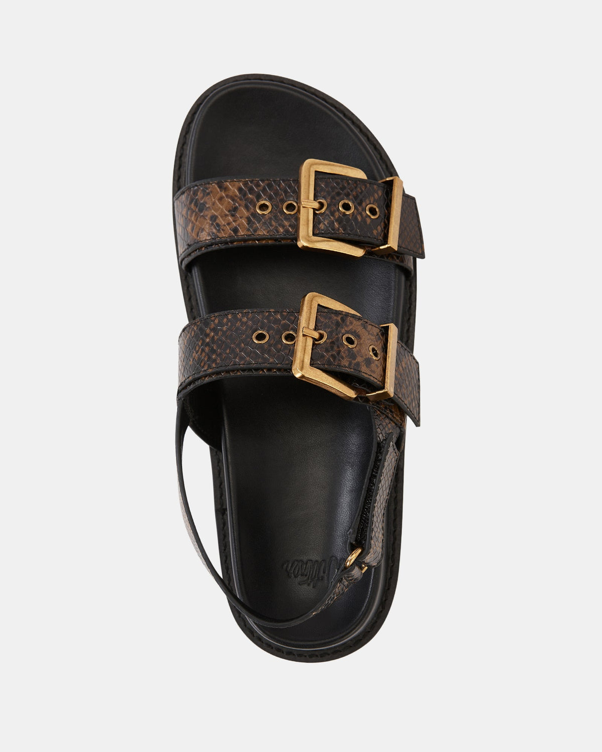 Archie Snake Emboss Leather