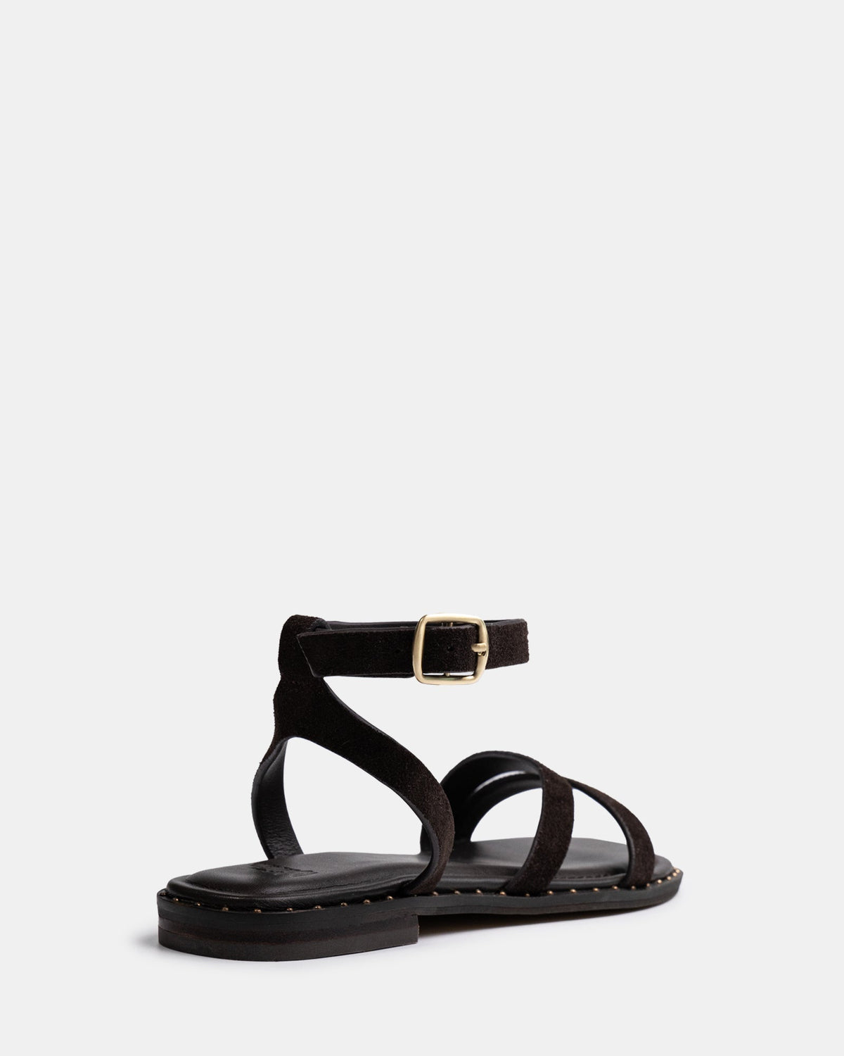 Crystina Chocolate Suede