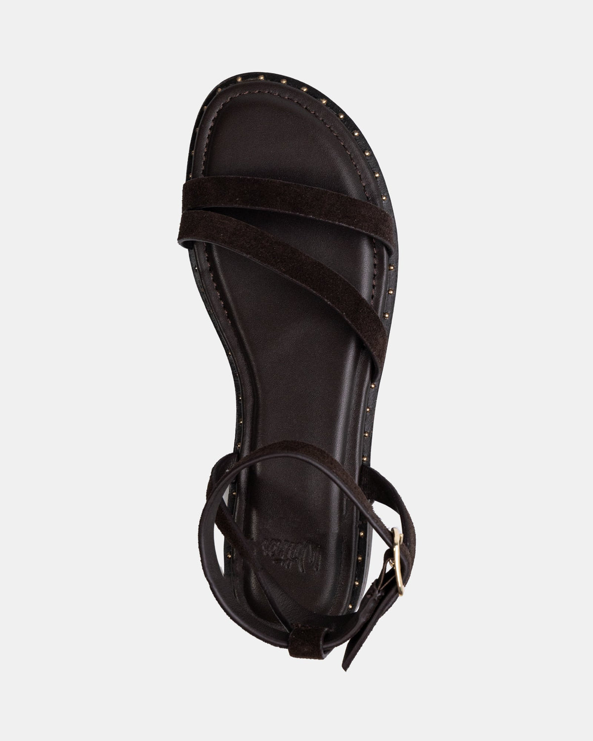 Crystina Chocolate Suede
