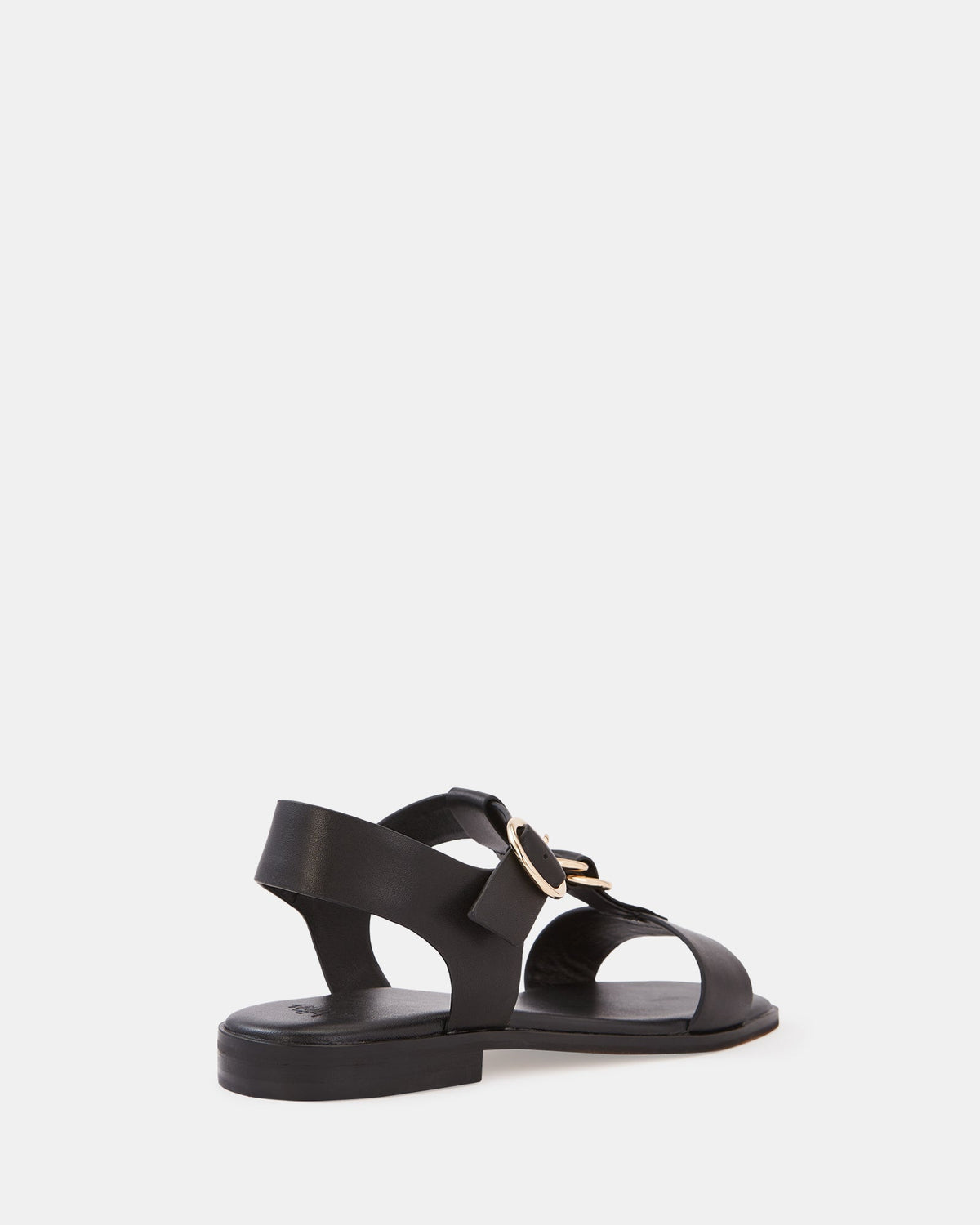 Dalia Black Pebbled Leather