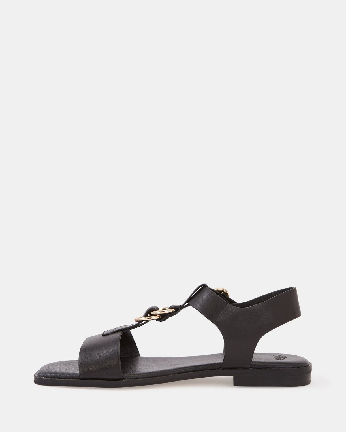 Dalia Black Pebbled Leather