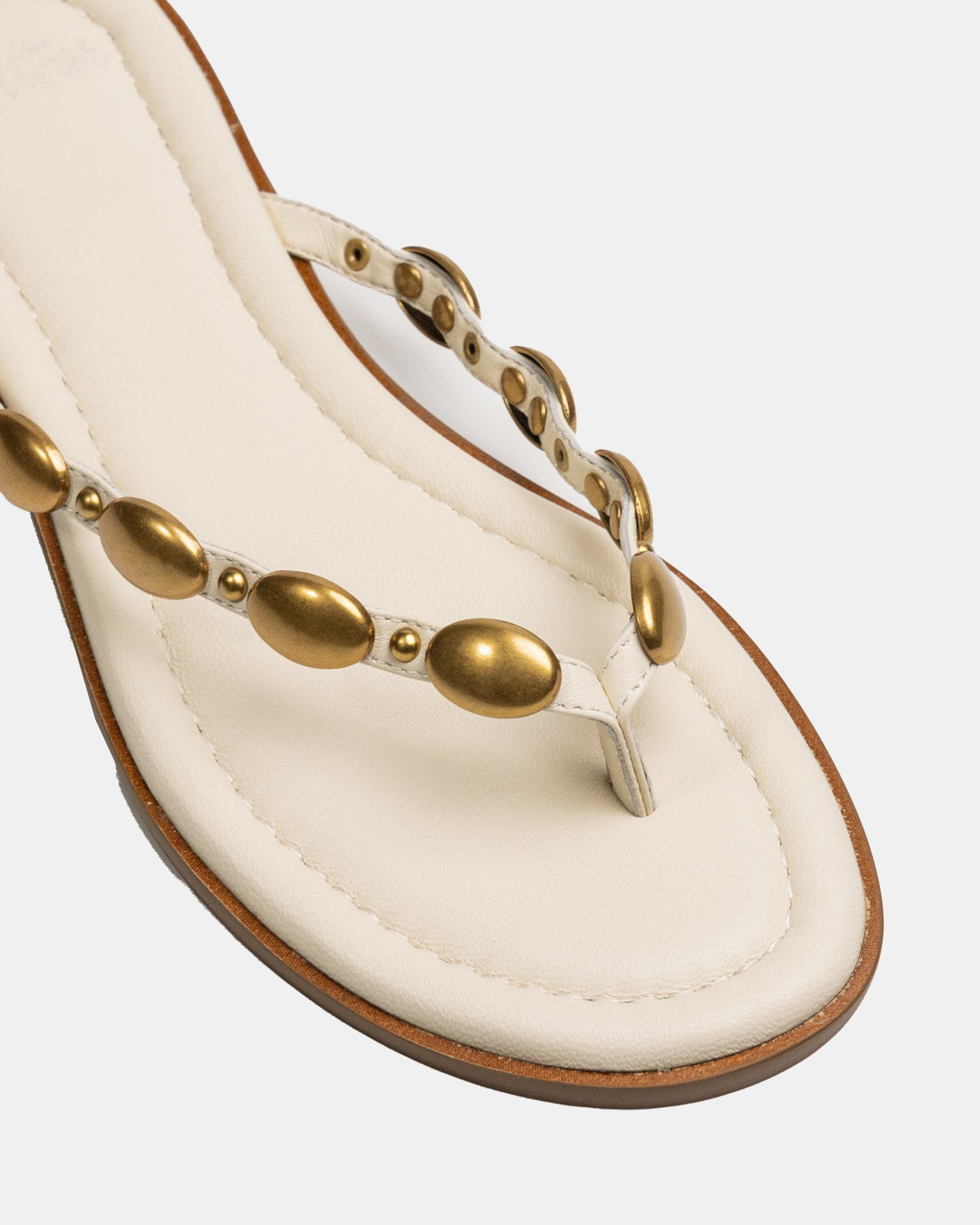 Ediva Vintage Ivory Leather