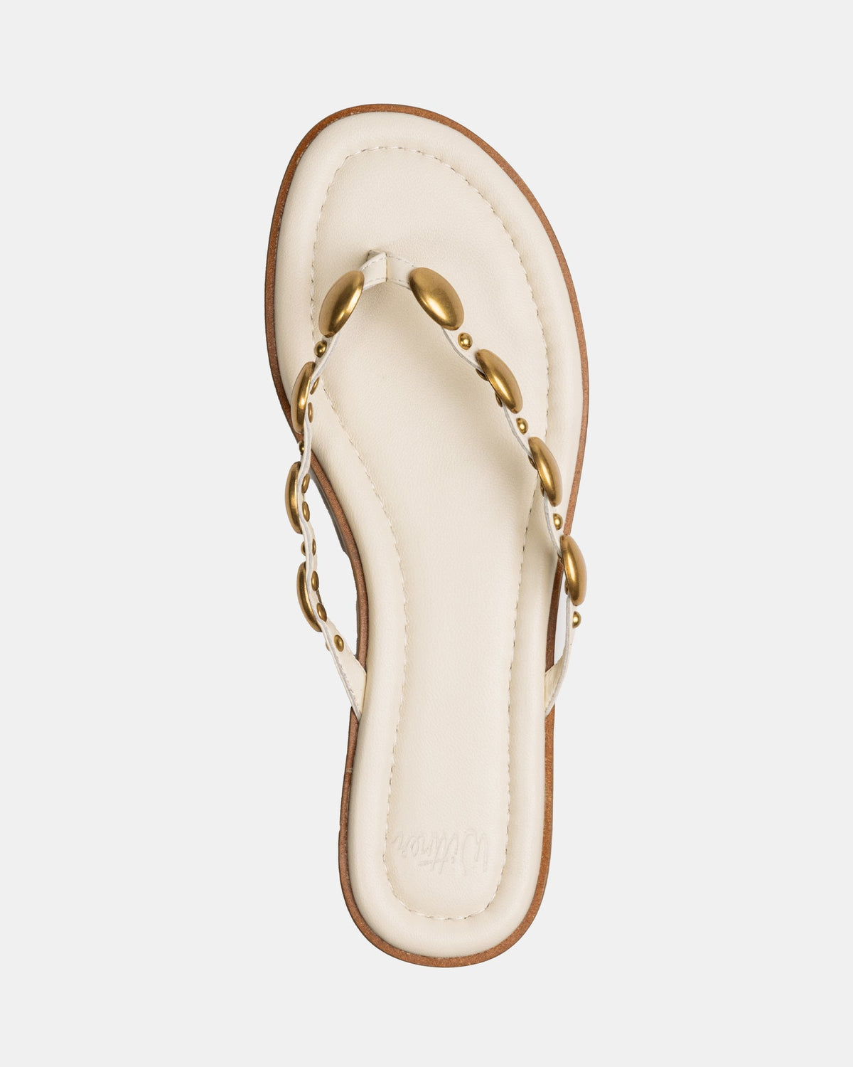 Ediva Vintage Ivory Leather