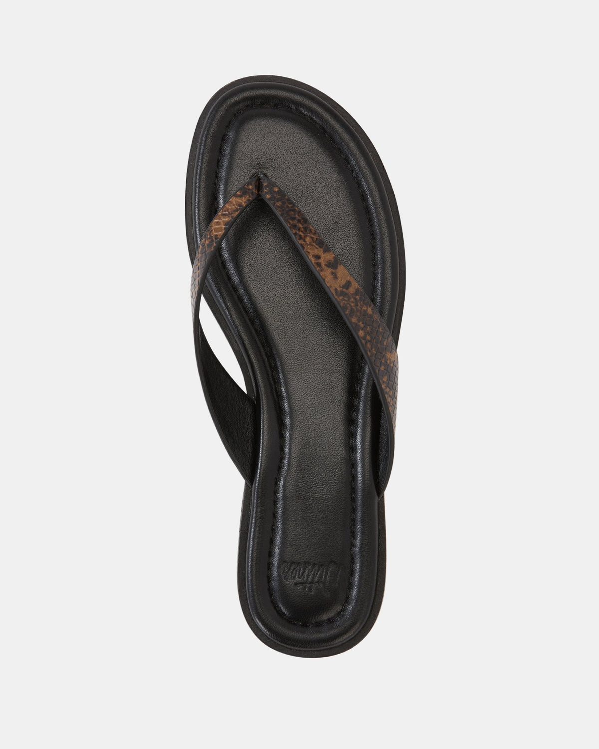 Ethel Snake Emboss Leather
