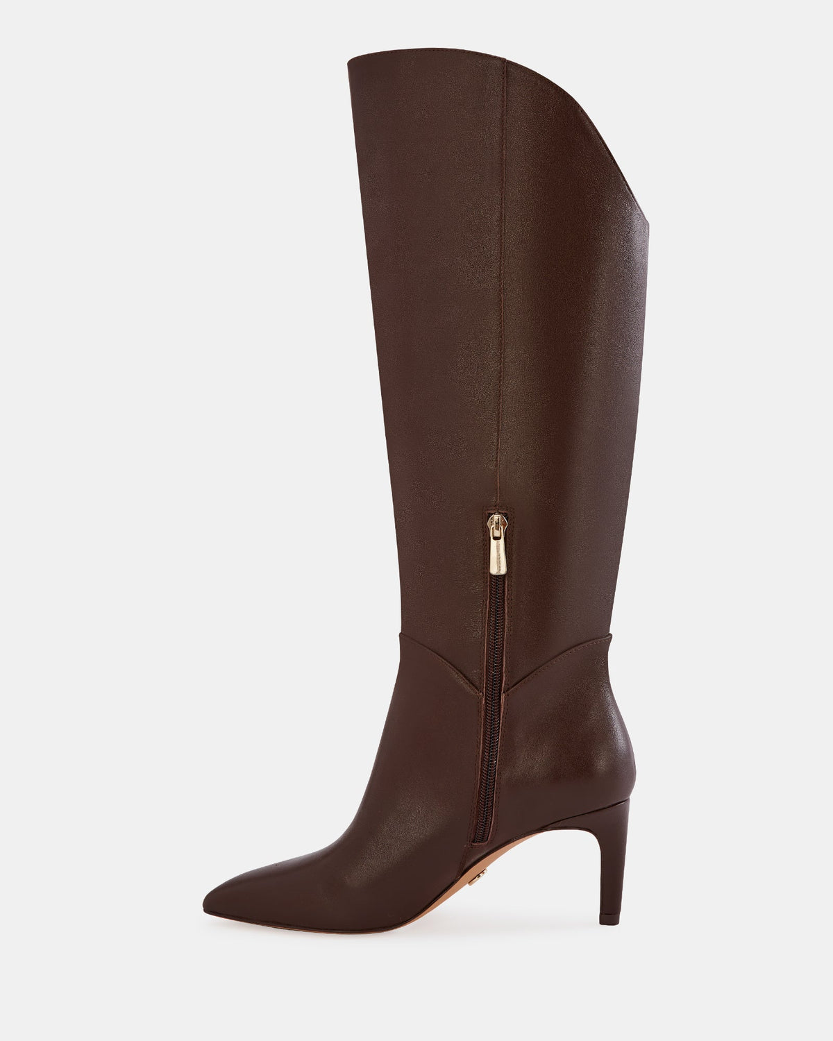 Freda Long Boots Ebony Leather