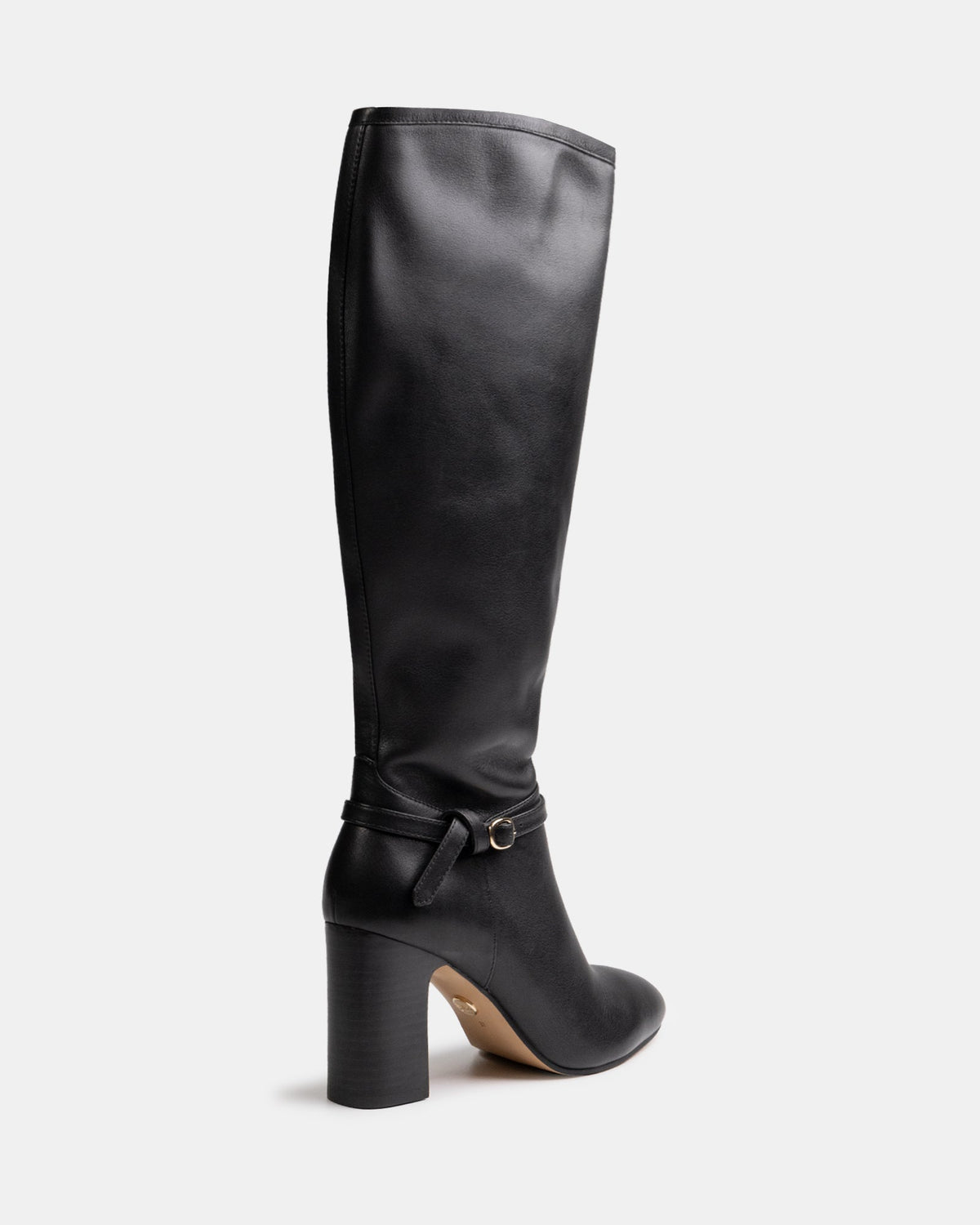 Presley Long Boots Black Leather