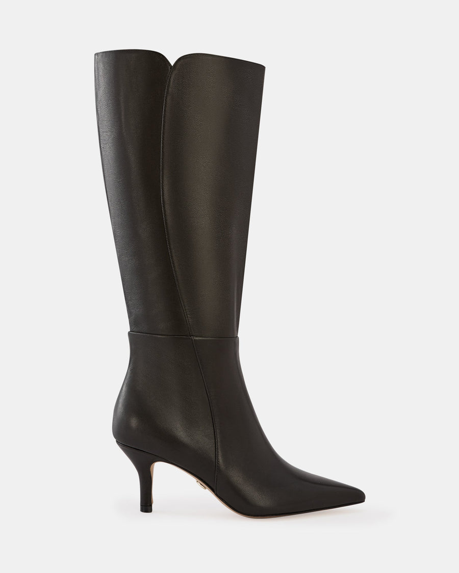 Tyra Long Boots Black Leather