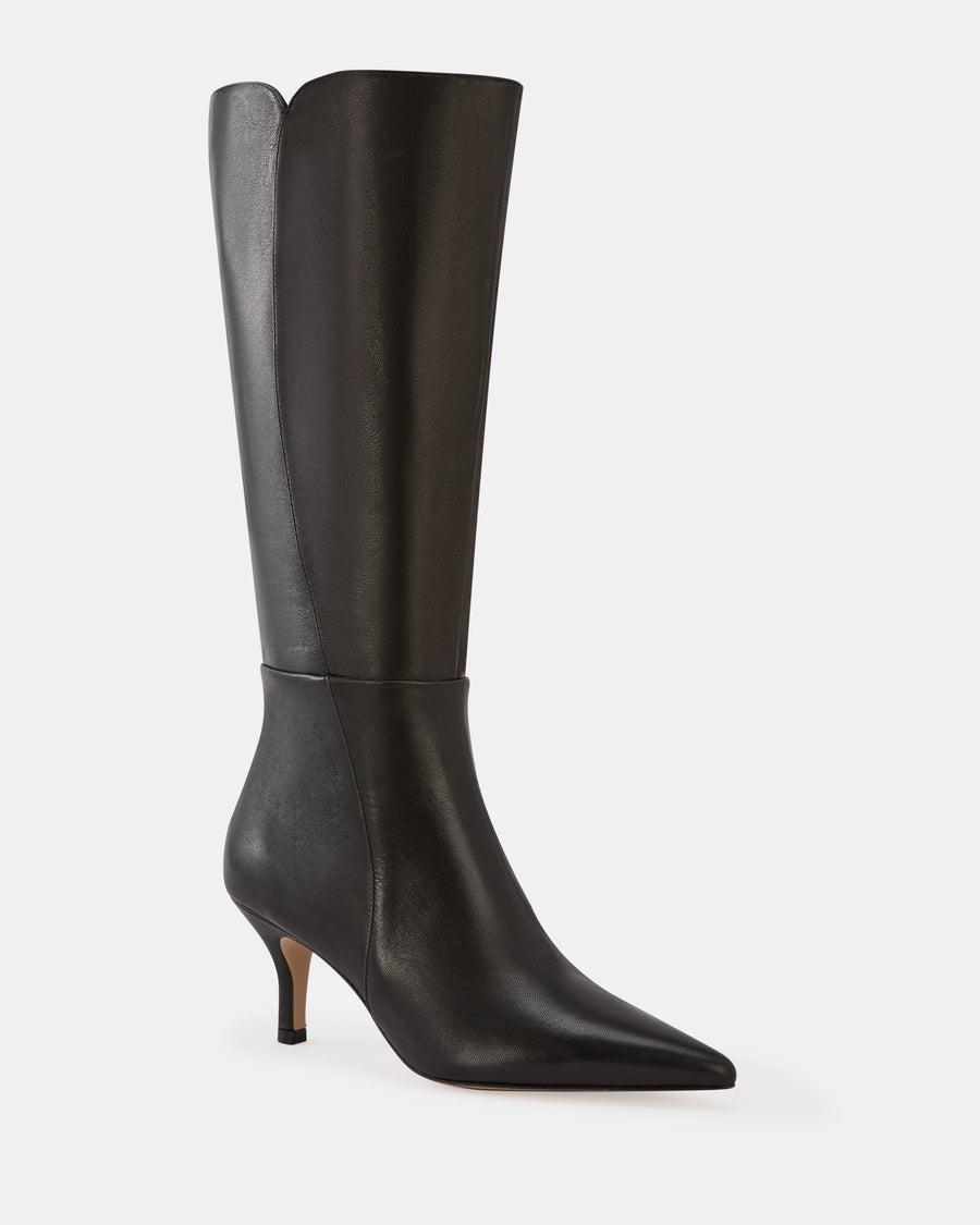 Tyra Long Boots Black Leather