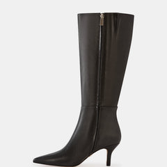 Tyra Long Boots Black Leather
