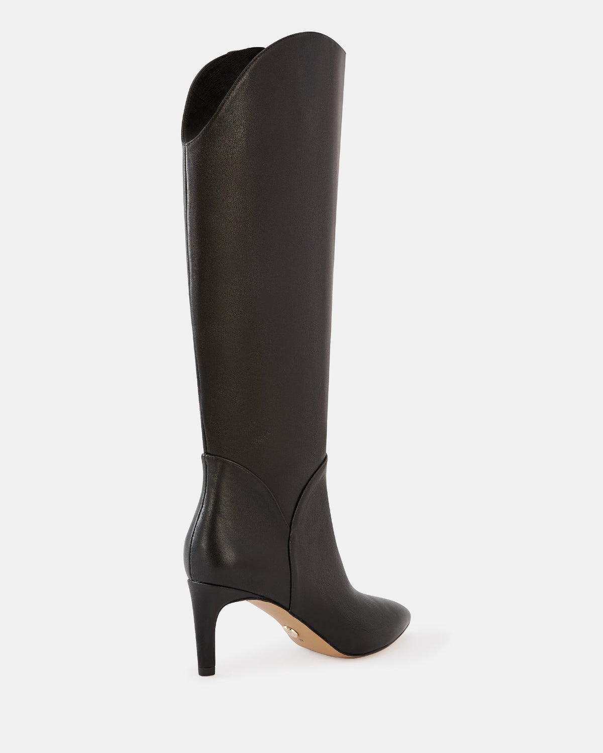 Freda Long Boots Black Leather