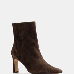 Nina Ankle Boot Chocolate Suede