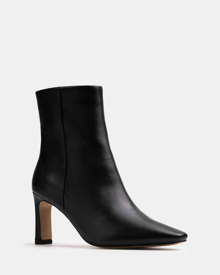 Nina Ankle Boot Black Leather