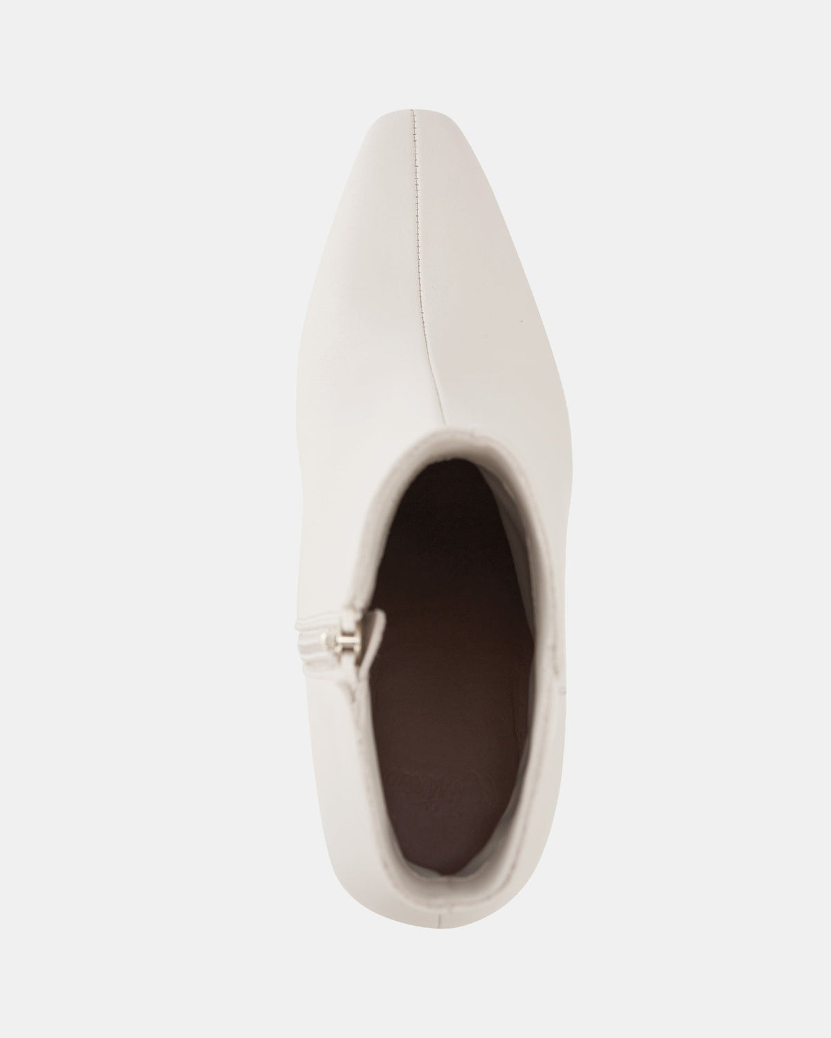 Loz Ankle Boot Ecru Leather