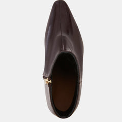 Loz Ankle Boot Plum Crinkle Patent