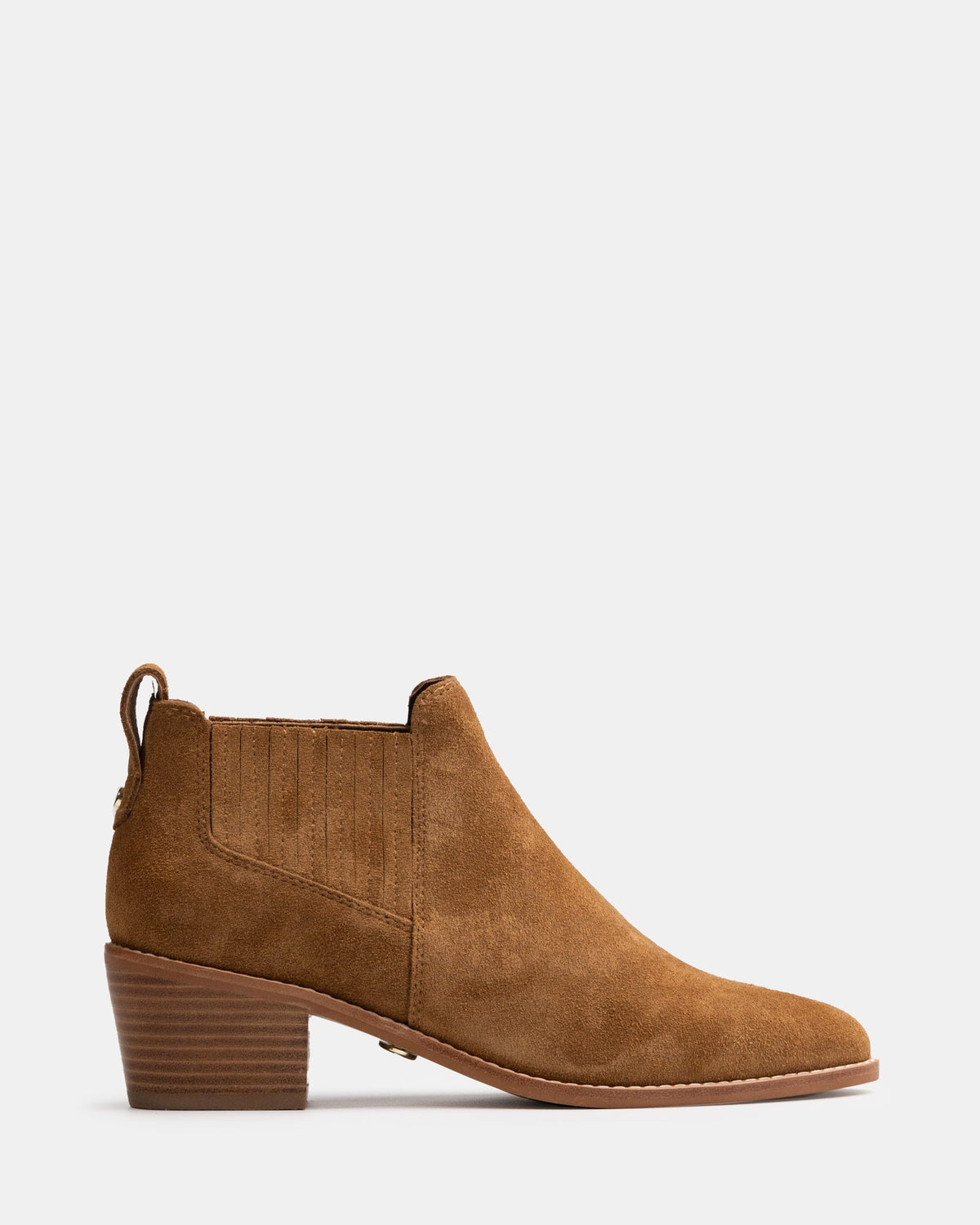 Jassie Ankle Boot Toast Suede