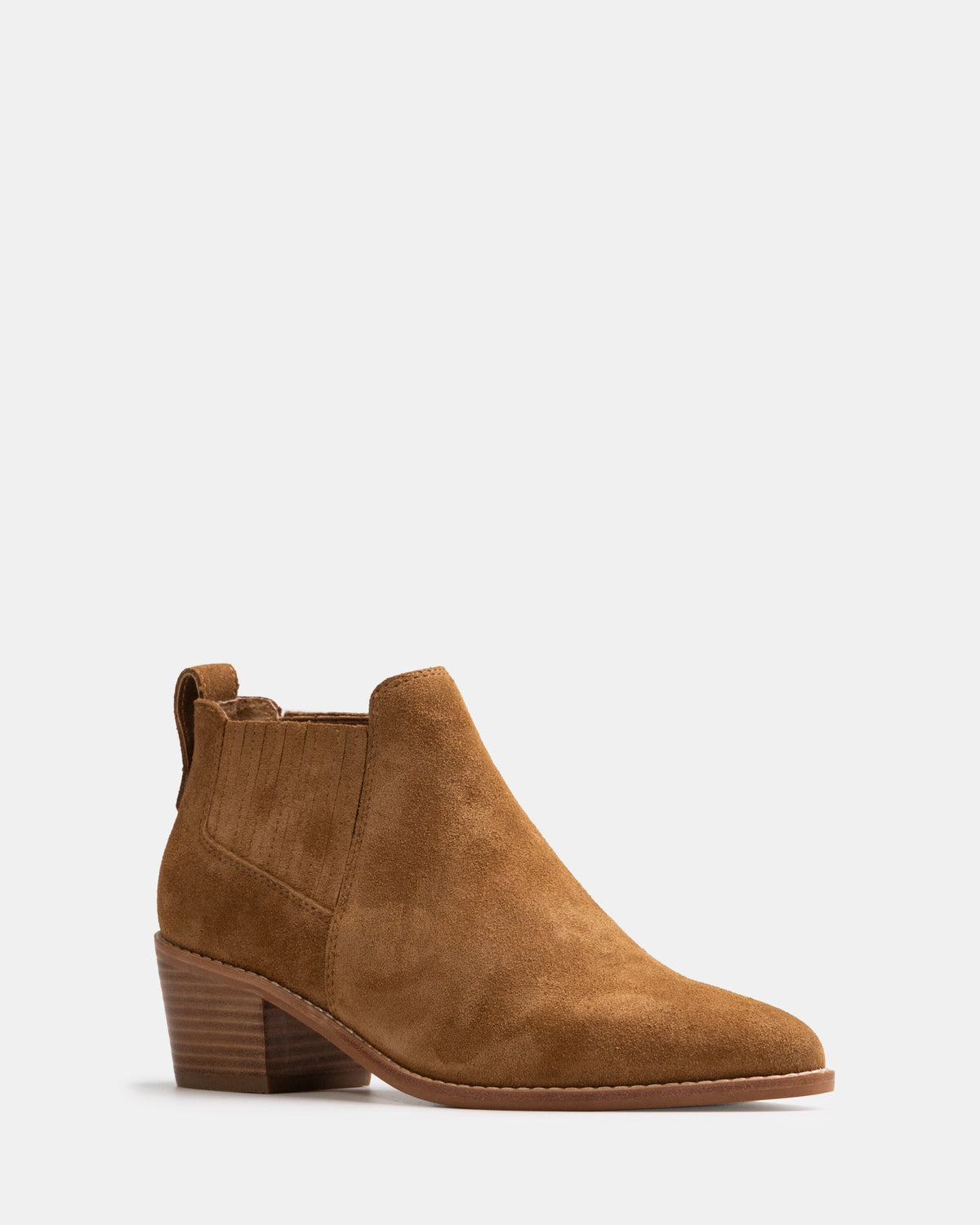 Jassie Ankle Boot Toast Suede