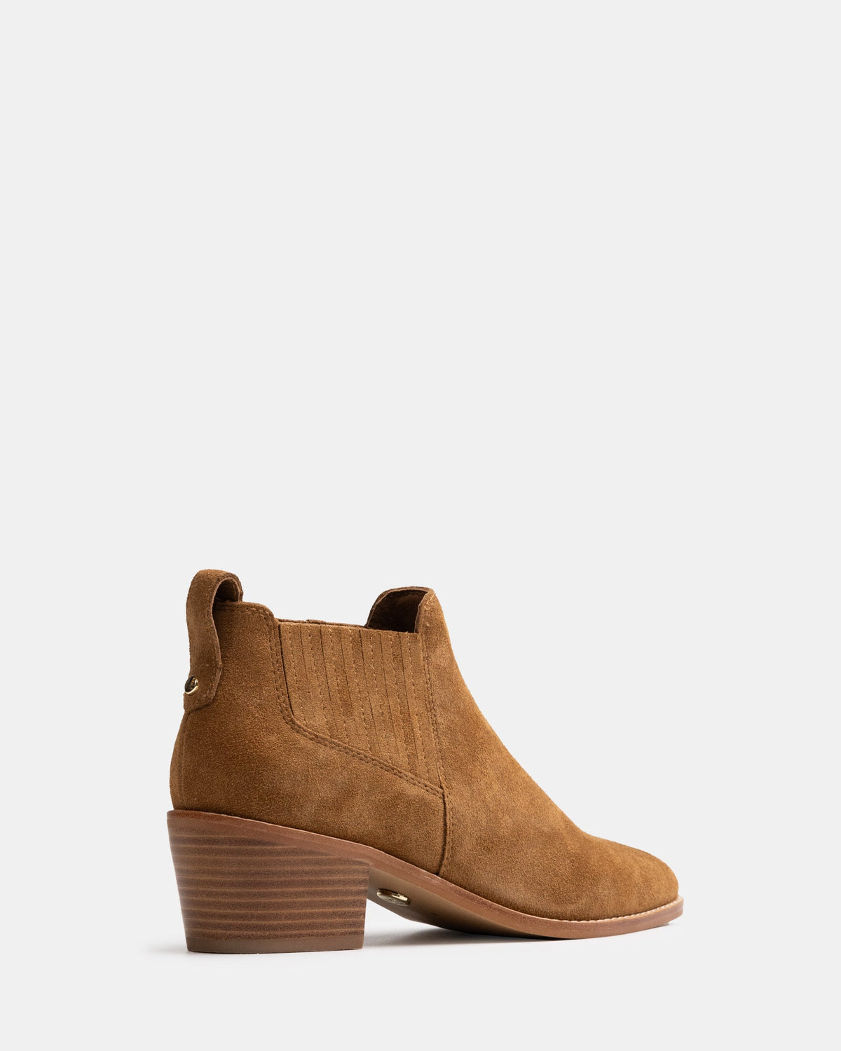 Jassie Ankle Boot Toast Suede