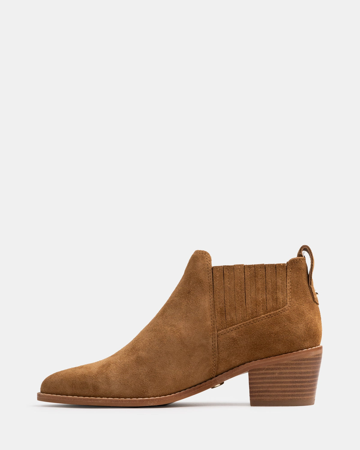 Jassie Ankle Boot Toast Suede