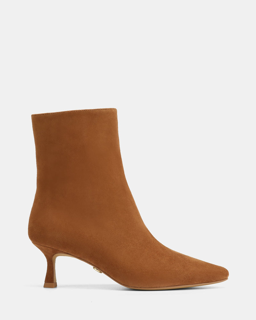 Morgan Ankle Boot Nutmeg Suede
