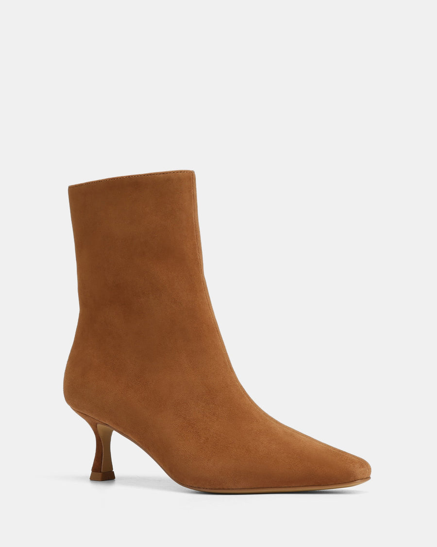 Morgan Ankle Boot Nutmeg Suede