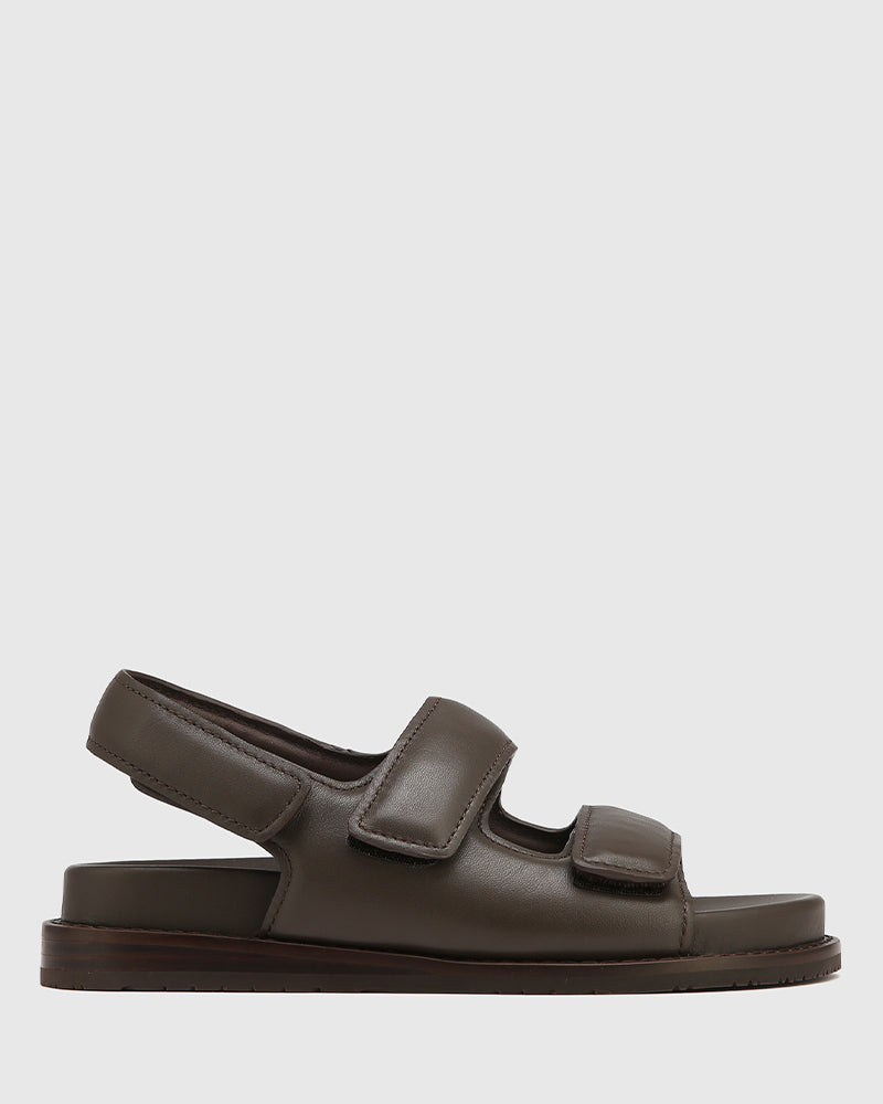 Alexsandra Espresso Leather